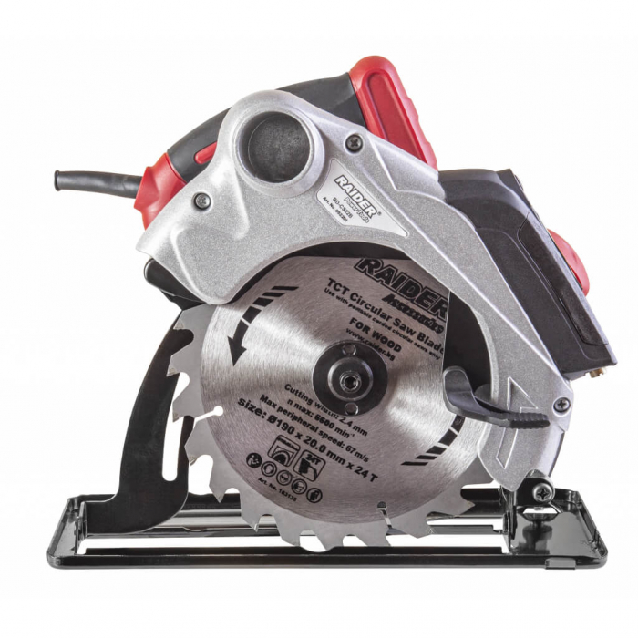 Ferastrau circular de mana ø190mm 1500W RD-CS22 Raider Power Tools [3]