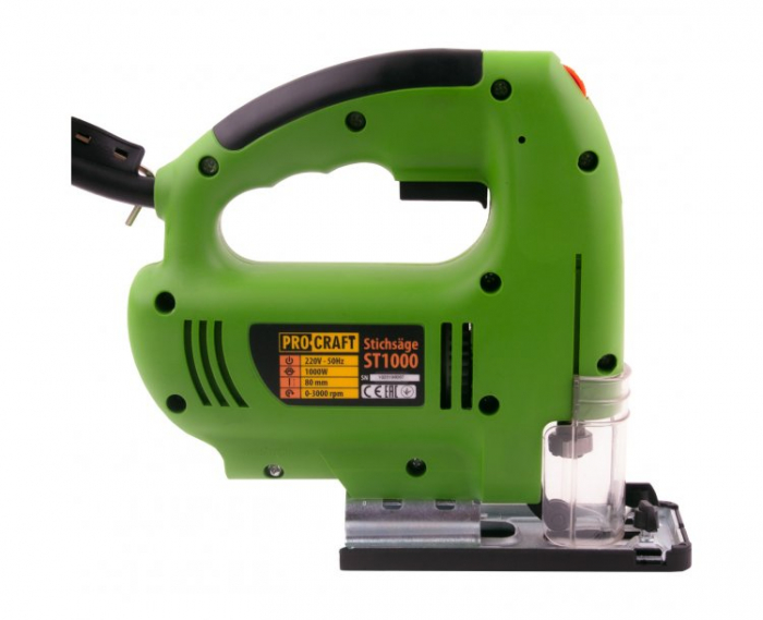Fierastrau pendular Procraft ST1000, 0-3000 RPM, 800 W, 80 mm [6]