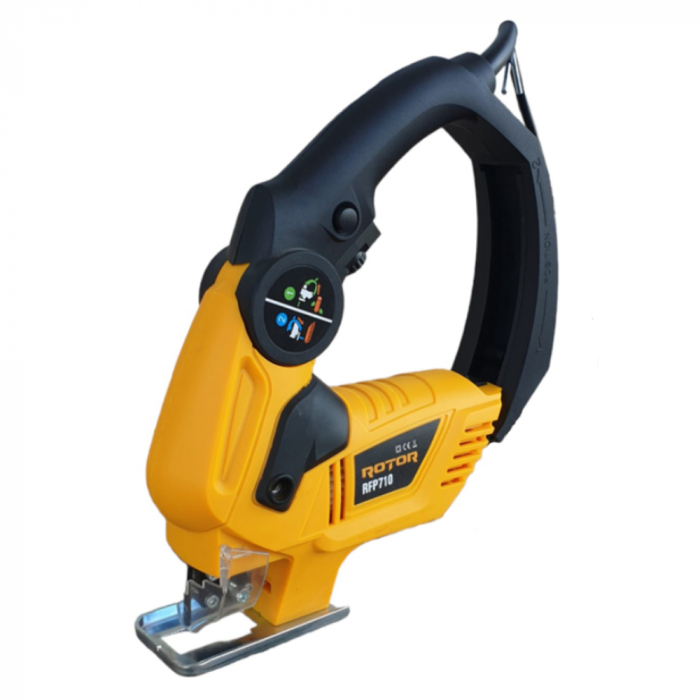 Fierastrau pendular ROTOR  RFP710 + fierastrau tip sabie 2 in 1, putere 710 w, 3000 rpm [3]