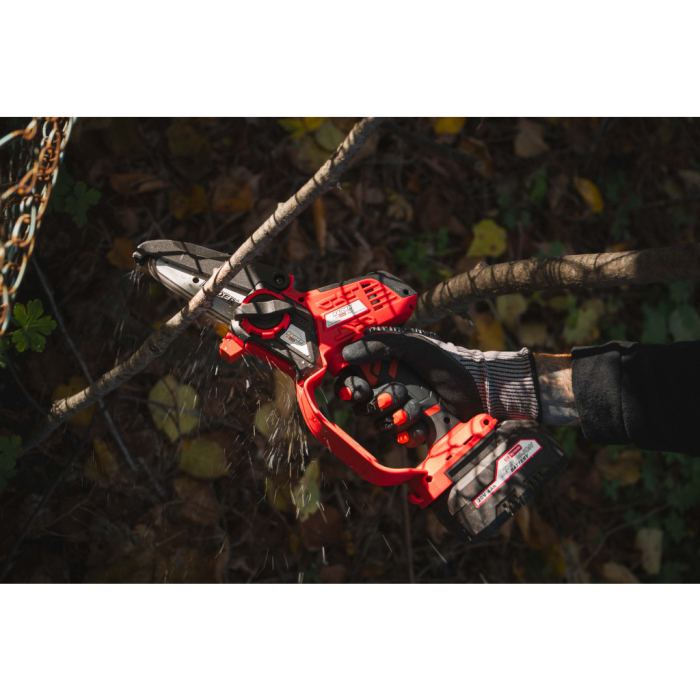 Fierastrau Raider pe acumulator, lama 100mm, SDS, lant 1/4", pinteni 1.1mm, tensiune 20 V, 4Ah, RDP-CLGP20 [5]