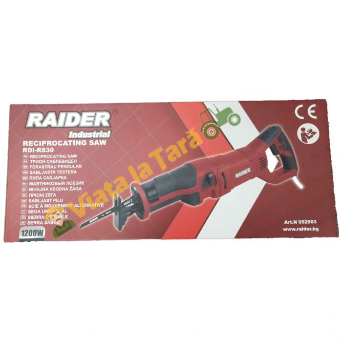 Fierastrau sabie profesional 1200 W cu led Raider Industrial RDI-RS30 [7]