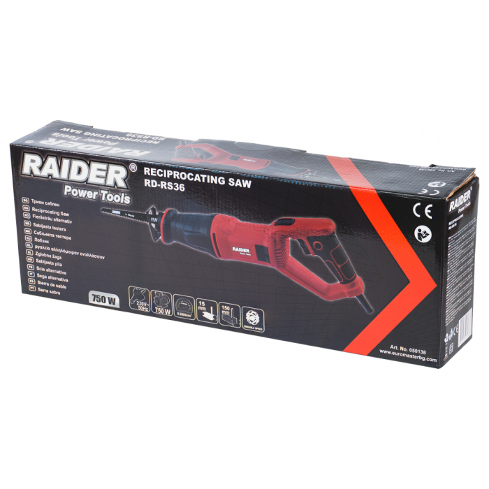 Fierastrau sabie, putere 750W, 2800 rpm, prindere SDS RD-RS38 [6]