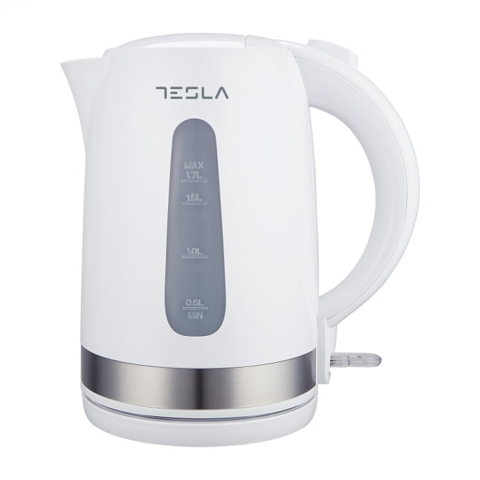 Fierbator Tesla KT200WX, 1.7L, 2200W, oprire automata, indicator ON/OFF, Plastic, Alb [1]