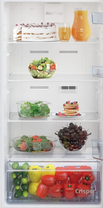 Firigider cu Doua Usi BEKO RDNE350K40WN, NeoFrost Dual Cooling, 316 l, H 172 cm, Clasa E, Autonomie fara curent: 12 h, Alb [4]