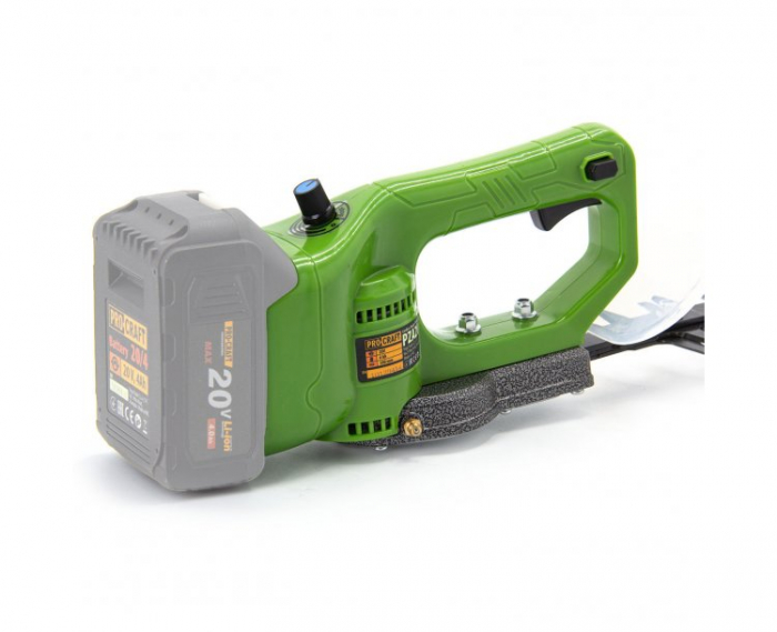 Foarfeca electrica gard viu Procraft PZA20, 20V, 4Ah, 1600 rot/min, cutit dublu [4]