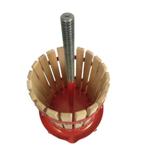 Teasc struguri Elefant FP-6 Lemn 6 L cu picioare, sistem presare lemn, inaltime 570 mm [2]