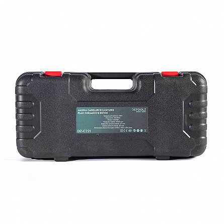 Masina caneluri si cantuire placi ceramice si beton DETOOLZ DZ-C221, putere 3200W, 6500 rpm, disc Ø130, pompa de apa [6]