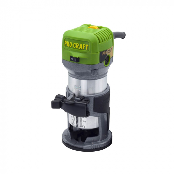 Freza lemn ProCraft POB980, 710W, 33000 Rpm, 3 Baze incluse [3]