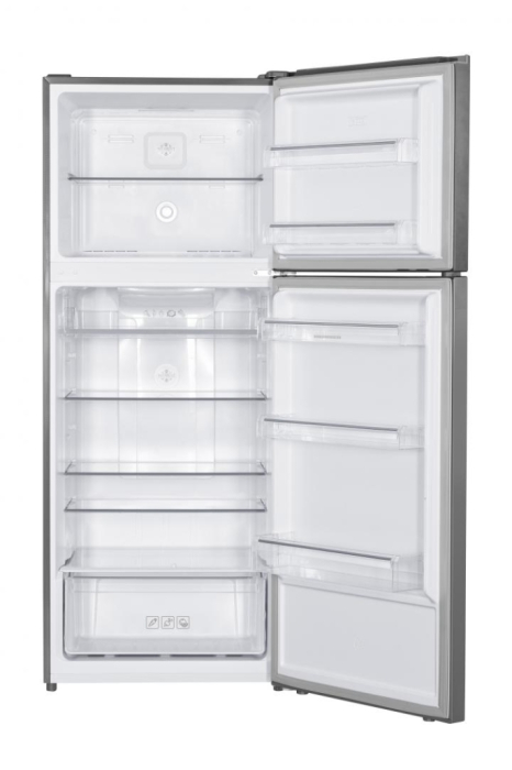 Frigider cu 2 Usi Heinner HF-HM415NFINVSD, 415L, Full No Frost, Compresor Inverter, Clasa Energetica D, Display Touch, Power Cool, Argintiu [2]