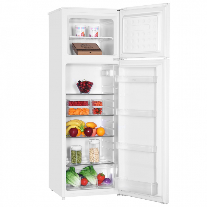 Frigider cu 2 uși Samus SW346E, 248L, Clasa E, Termostat Reglabil, Uși Reversibile, Iluminare LED, Alb [2]