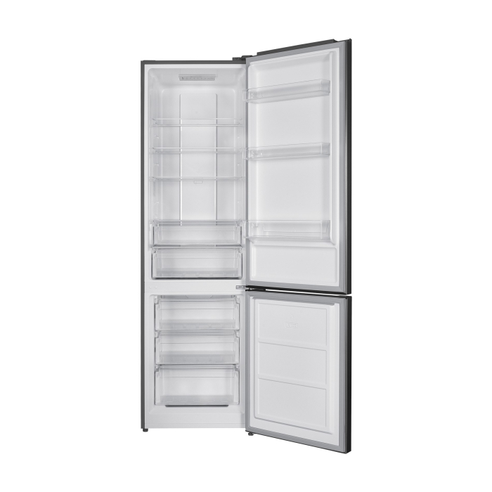 Frigider cu congelator 326 L, Total No Frost, Compresor Inverter, Clasa E, 201 cm, Inox [2]