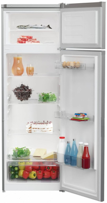 Frigider cu doua usi ARCTIC AD54280M40S, 250 l, 54 x 57.4 x 160.6 cm,	Raft XXL Bottle, Termostat ajustabil, Mix Zone, Eco LED, Clasa E, Argintiu [2]