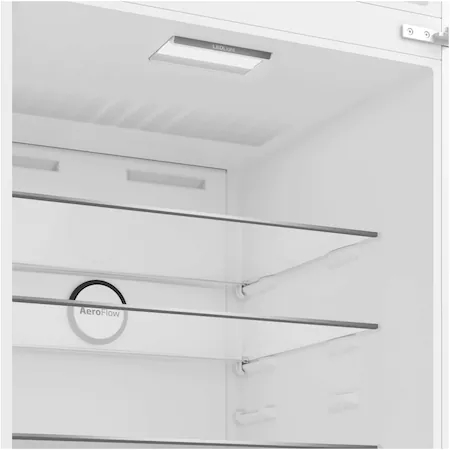 Frigider cu doua usi Beko B5RDNE504LDM, 477 L, HarvestFresh, AeroFlow, Everfresh+, No Frost, Slim tank water dispenser, Display, Clasa E H 186.5 cm, Glossy Grey [6]