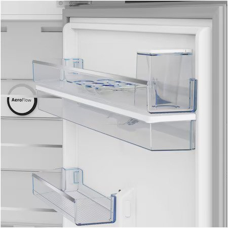 Frigider cu doua usi Beko B5RDNE504LDXB, 477 L, No Frost, HarvestFresh, Everfresh+, AeroFlow, Consum anual energie (kWh): 274 kWh, Clasa E, Metal Look [7]