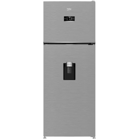 Frigider cu doua usi Beko B5RDNE504LDXB, 477 L, No Frost, HarvestFresh, Everfresh+, AeroFlow, Consum anual energie (kWh): 274 kWh, Clasa E, Metal Look [1]