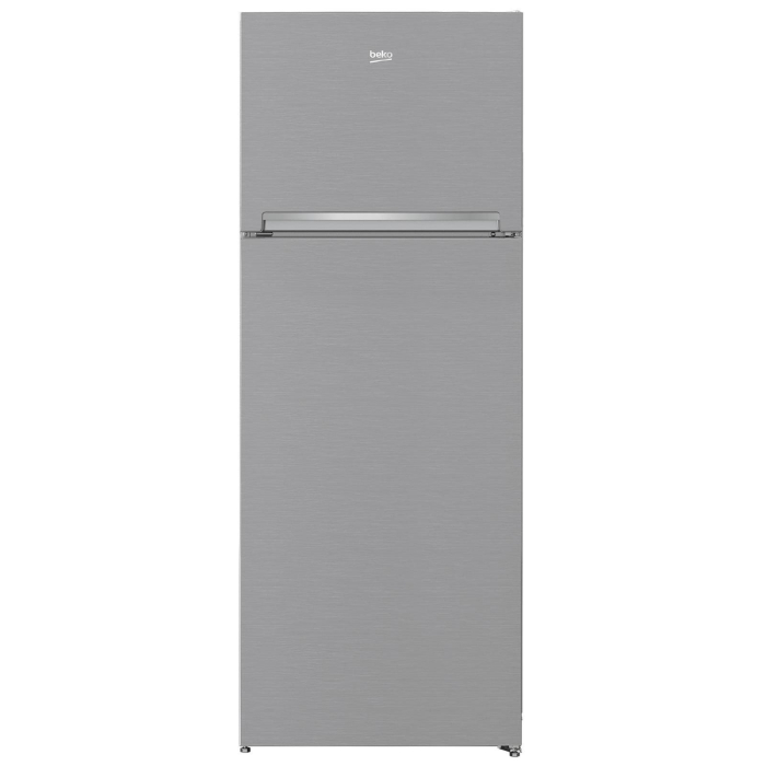 Frigider cu doua usi Beko RDNE455K30ZXBN, 406 L, H 185 cm, clasa F, Consum zilnic energie (kWh): 0.833 kWh/zi, NeoFrost, Inox [1]