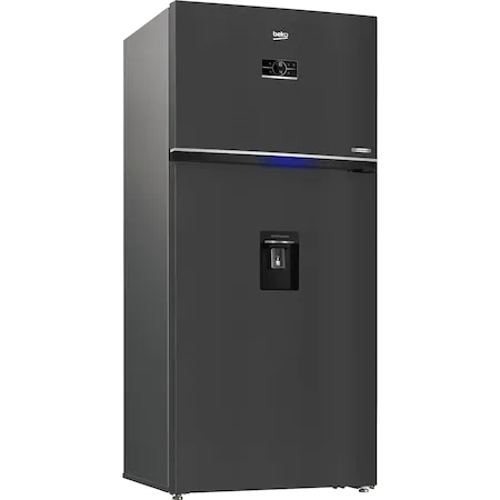 Frigider cu doua usi Beko RDNE650E40DZXBRN, 630 l,Neo Frost Dual Cooling, Everfresh+, HarvestFresh, AeroFlow, Compresor ProSmart Inverter, Dozator apa, Clasa E, H 187 cm, Dark Inox [2]
