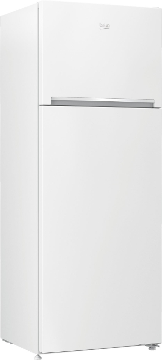 Frigider cu doua usi Beko RDSE465K30WN, Static, 437 l, Clasa F, Autonomie fara curent: 20 h,  H 185 cm, Alb [2]