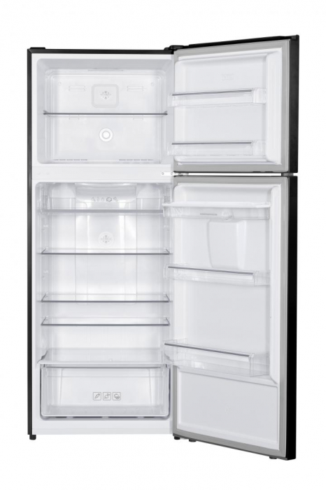 Frigider cu Două Uși HEINNER HF-HM413NFDXWDE++, 413L, Clasa E, No Frost, Dozator Apă, Touch Display, Inox Antracit [2]