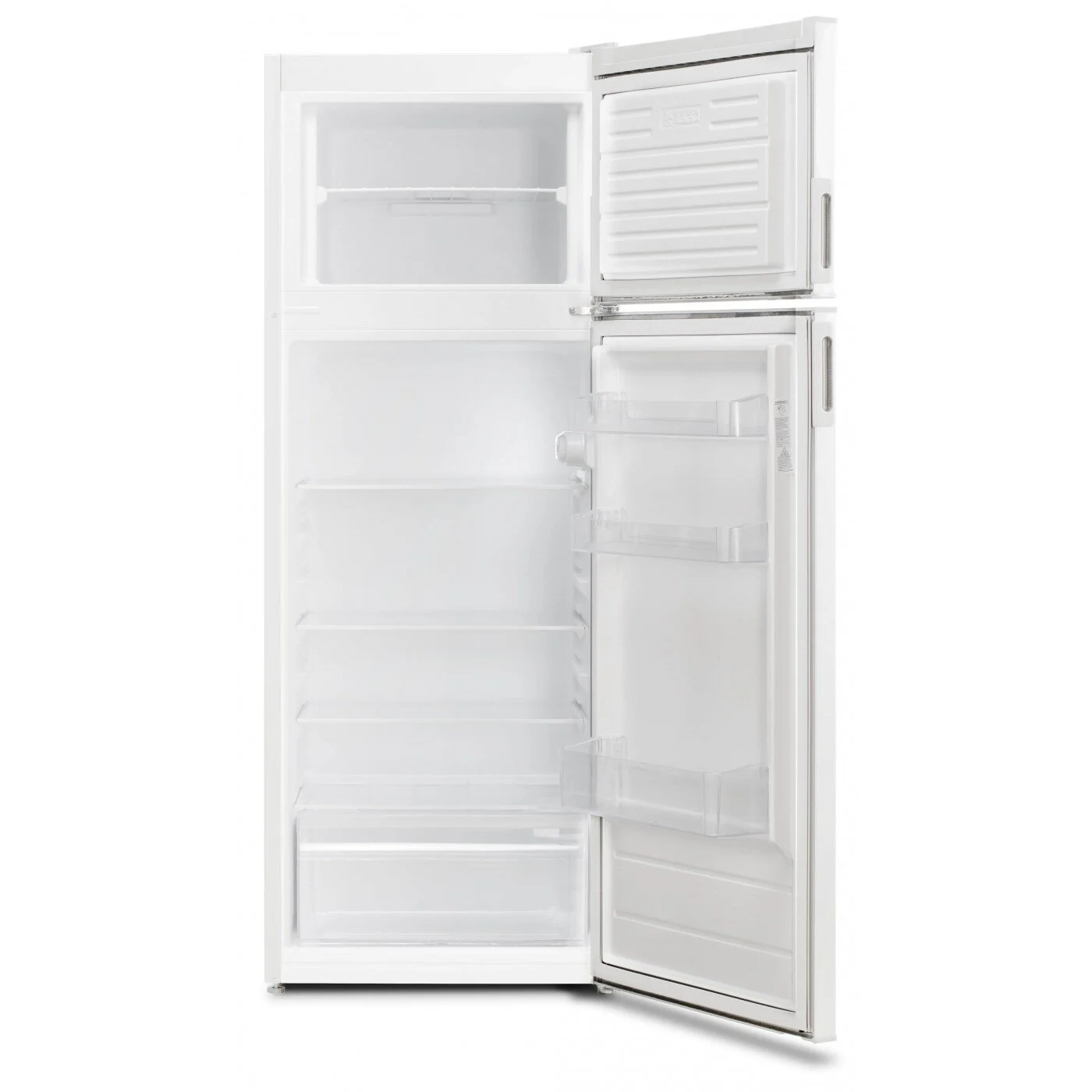 Frigider cu doua usi LDK LF-220EW, Capacitate 213 l, Less Frost, Termostat ajustabil, Iluminare LED, H 144 cm, Alb [2]