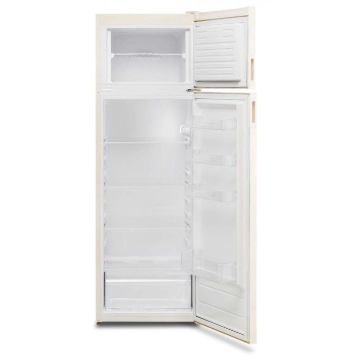 Frigider cu doua usi LDK LF-260EB, Capacitate 243 l, Less Frost, Termostat ajustabil, Iluminare LED, H 145 cm, Bej [2]