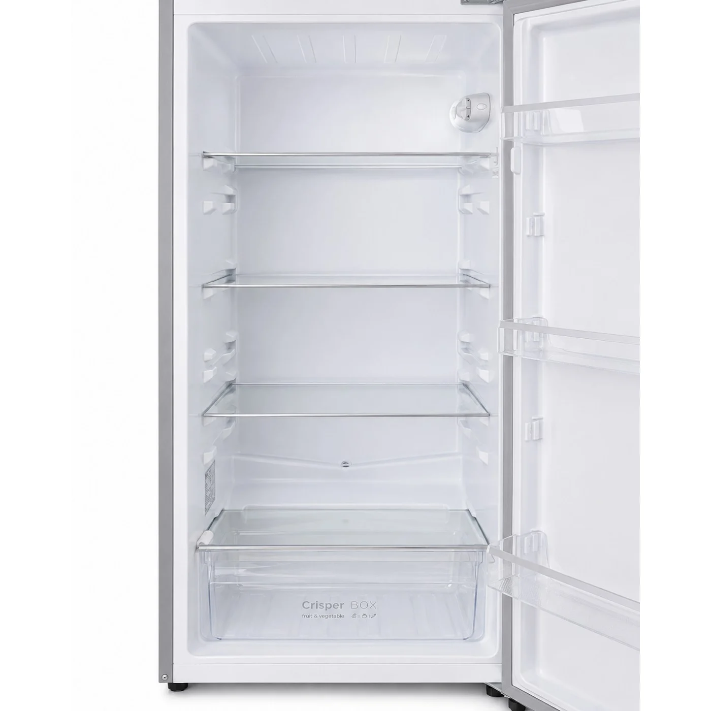 Frigider cu doua usi LDK LF 261S, Clasa E, Capacitate 261 l, Less Frost, Termostat ajustabil, Iluminare LED, H 170 cm, Argintiu [5]