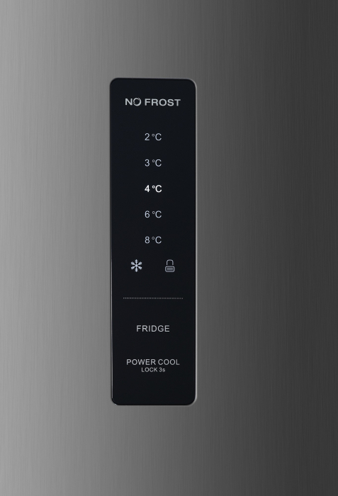 Frigider cu două uși Pyramis FSP 178 Inox, 415 L, Inverter, Total No Frost, Clasa E, Touch Control, Display LED și iluminare LED [4]