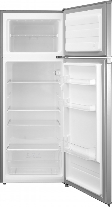 Frigider cu doua usi Tesla RD2100MSE, 207 l, Iluminare LED, Clasa E, usi reversibile, H 143 cm, Argintiu [4]