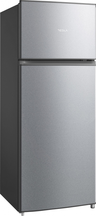 Frigider cu doua usi Tesla RD2100MSE, 207 l, Iluminare LED, Clasa E, usi reversibile, H 143 cm, Argintiu [2]