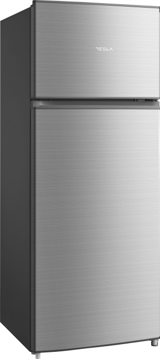 Frigider cu doua usi Tesla RD2400MSE, 235 l, Clasa E, Iluminare LED, H 159 cm, Argintiu [2]