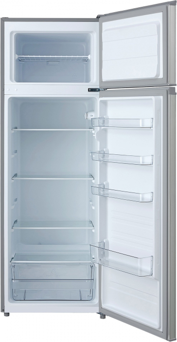 Frigider cu doua usi Tesla RD2400MSE, 235 l, Clasa E, Iluminare LED, H 159 cm, Argintiu [3]