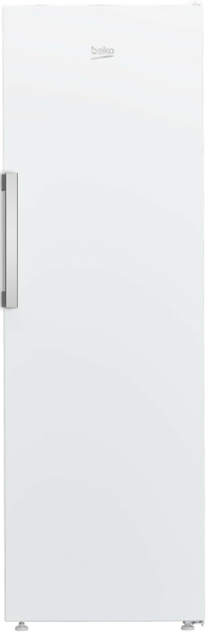 Frigider cu o usa Beko, No Frost, 365 L, 186.5 H, Consum anual energie (kWh): 143 kWh,  Clasa energetica E, Alb [1]