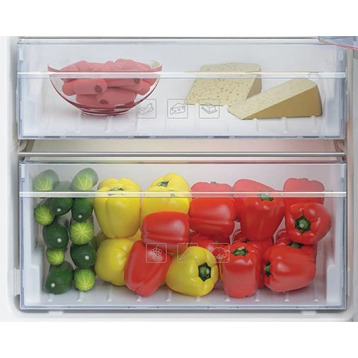 Frigider cu o usa Beko RSSE445K31WN, 402 l, Raft sticle, Iluminare LED, Clasa F, Consum anual energie (kWh): 153 kWh, H 185 cm, Alb [3]