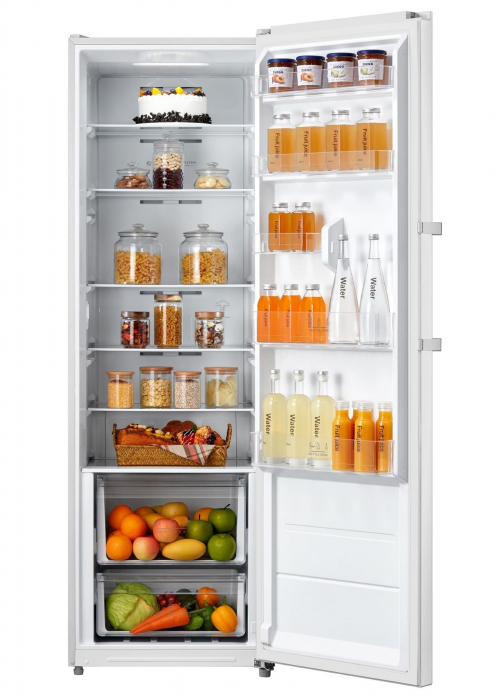 Frigider cu o usa Tesla RS3600FM, 362 l, Clasa E, Total No Frost, Display LED, Control electronic, usa reversibila, H 185 cm, Alb [2]