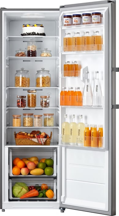 Frigider cu o usa Tesla RS3600FMX, 362 l, Clasa E, Total No Frost, Display LED, Control electronic, usa reversibila, H 185 cm, Inox [3]