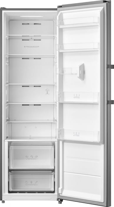 Frigider cu o usa Tesla RS3600FMX, 362 l, Clasa E, Total No Frost, Display LED, Control electronic, usa reversibila, H 185 cm, Inox [4]