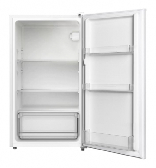 Frigider cu o usa VIVAX TTL-93E, 93L, Clasa E, Termostat reglabil, Usa reversibila, Suprafata painted metal, 3 Rafturi de Sticla securizata, H 85 cm, Alb [2]