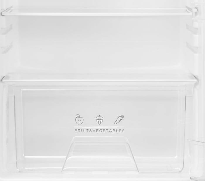 Frigider cu o usa VIVAX TTR-116E+, 116L, Clasa E, Termostat reglabil, Iluminare interioara, Compartiment gheata, Usa reversibila, Suprafata painted metal, 2 Rafturi de Sticla securizata, H 85 cm, Alb [3]