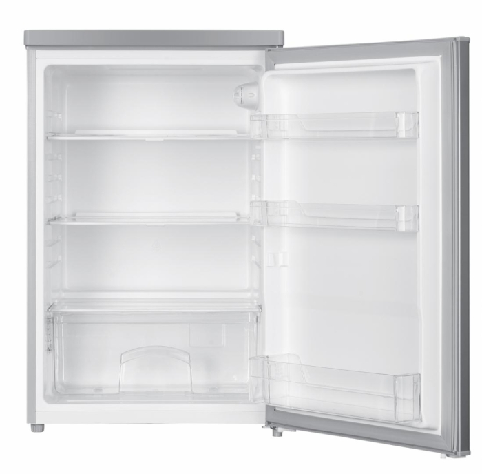 Frigider Heinner HF-HM127SE++, 127 L, Clasa energetică E, Dezghețare automată, Control mecanic cu termostat ajustabil, Ușă reversibilă, LED, Argintiu [2]