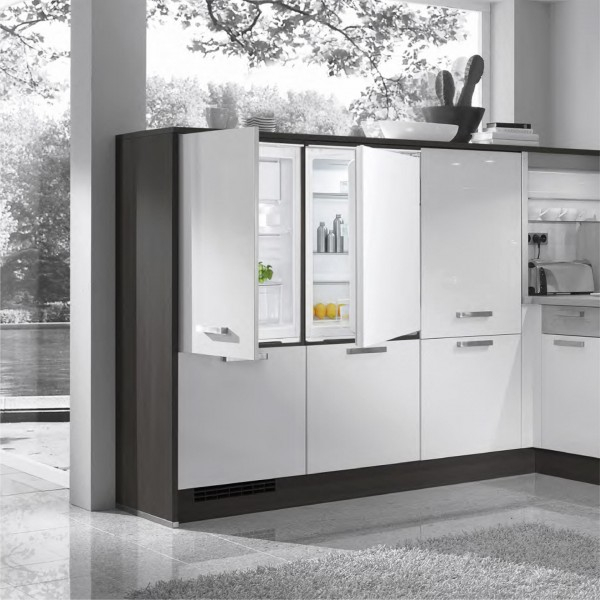 Frigider incorporabil Samus SFBI174E, alb, termostat reglabil, lumina interioara tip LED, picioare reglabile [3]