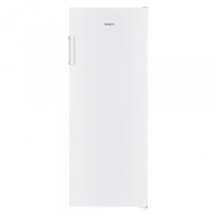 Frigider-Racitor Samus SR296E, 242 litri, clasa E,  inaltime 142.6 cm, termostat reglabil, usa reversibila, iluminare interioara, picioare reglabile, Alb [1]