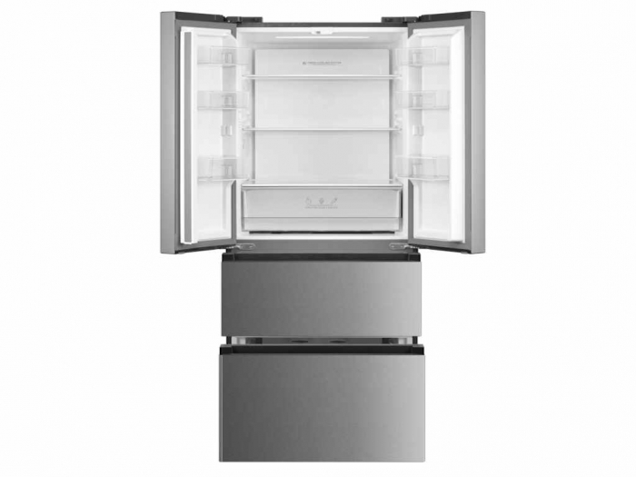 Frigider side-by-side Tesla RF3900FMX, 391 l, Clasa E, Total No Frost, Motor Inverter, Display LED, Metal cooling, H 178 cm, Inox [3]