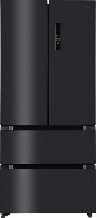 Frigider side-by-side Tesla RF5200FMAE, 512 l, Clasa E, Total No Frost, Motor Inverter, Display LED, H 190 cm, Inox Negru [1]
