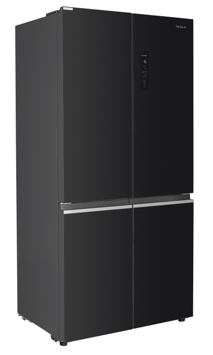 Frigider side-by-side Tesla RM4700FHBE, 466L, E,No Frost, Inverter, Zona convertibila,Sticla negru [2]