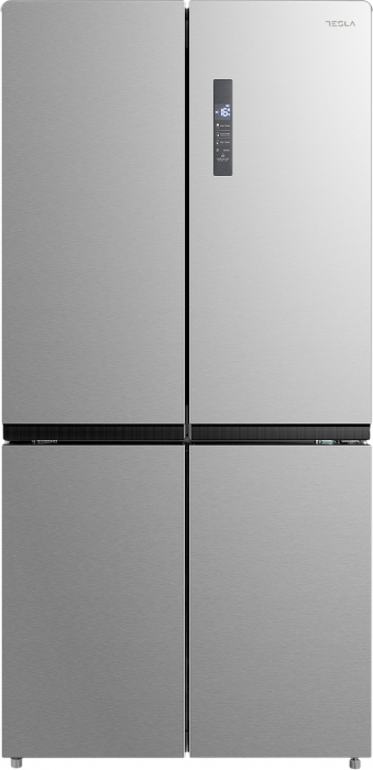 Frigider side-by-side Tesla RM6400FMX1, 622 l, Total No Frost, LED touch screen, Clasa E, H 193.5 cm, Inox [2]