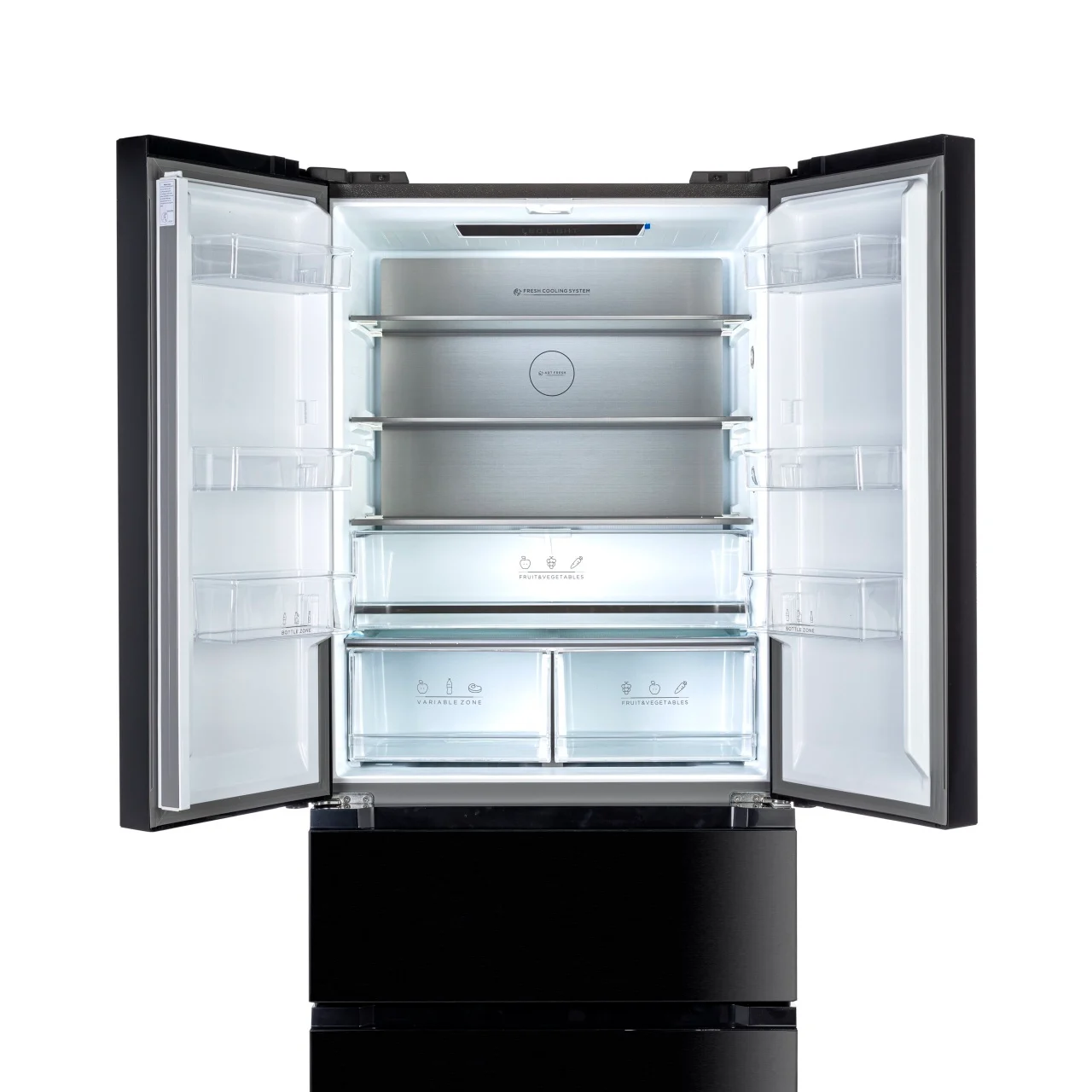 Frigider side-by-side VIVAX CFS-516DFD X,516 L, Compresor Inverter, Clasa E, Total No Frost si No Frost Multi Air Flow, ADT Fresh, Digital Touch Control LED, Iluminare interioara LED, Ultra-Silentios  [5]