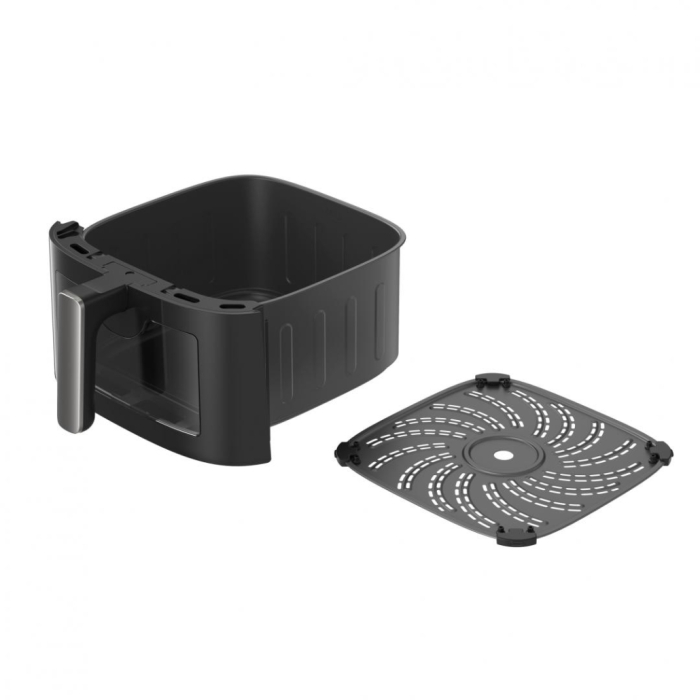 Friteuză cu Aer Cald Heinner EffectHeat Fusion HAF-C7DH20BK, 2000 W, Capacitate 7 L, Încălzire Dublă Sus-Jos, 12 Programe Presetate, Control Digital, Temperatură 80-200°C, Timer 60 Minute, Oprire Auto [5]