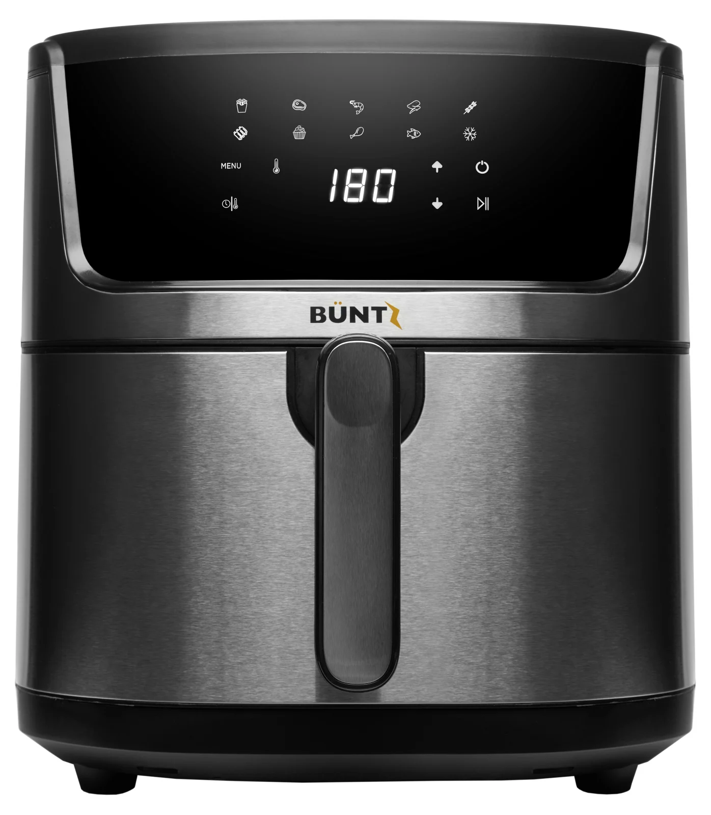 Friteuză cu aer cald Buntz Arete BAF-85S, 1950 W, capacitate 8.5 L, control tactil, 10 programe, argintiu [8]