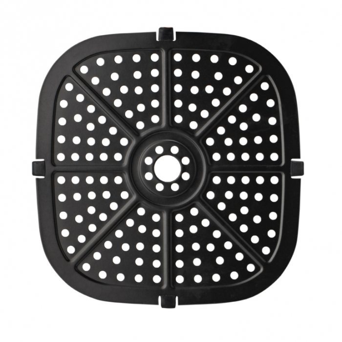 Friteuza cu aer cald Samus AF5-S1400DW, 5 litri, 7 programe, timer, tehnologie Fry Force 360 grade, control touch,  Inox/Negru [9]