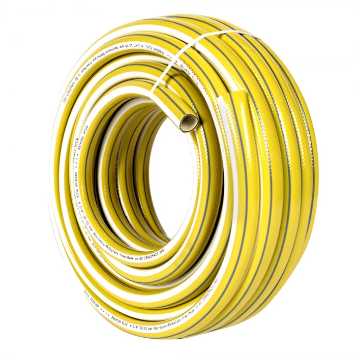 Furtun cu insertie 3/4'' pentru apa, presiune 30 bari, 4 straturi, lungime 20 M, Micul Fermier [4]
